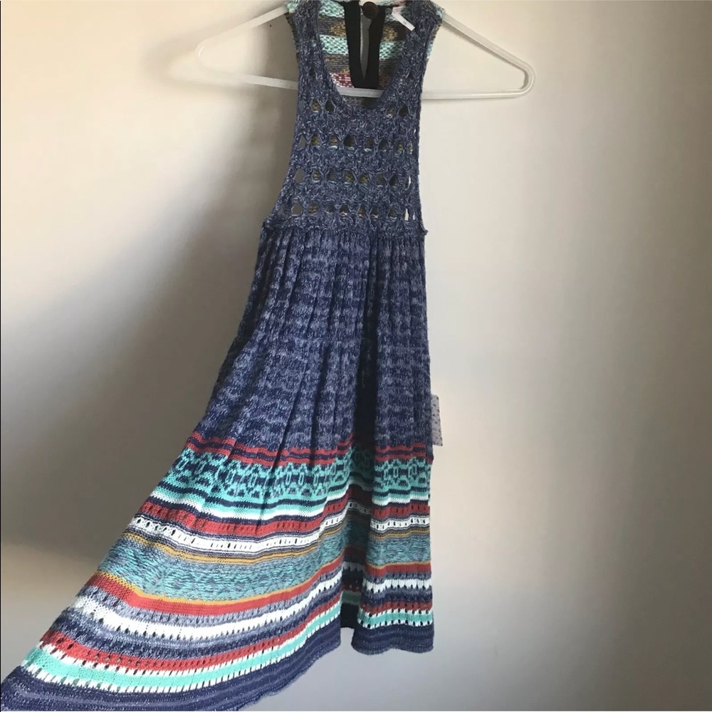 NWT Free People Rare Hearts Knit Tunic Boho - Picture 4 of 8